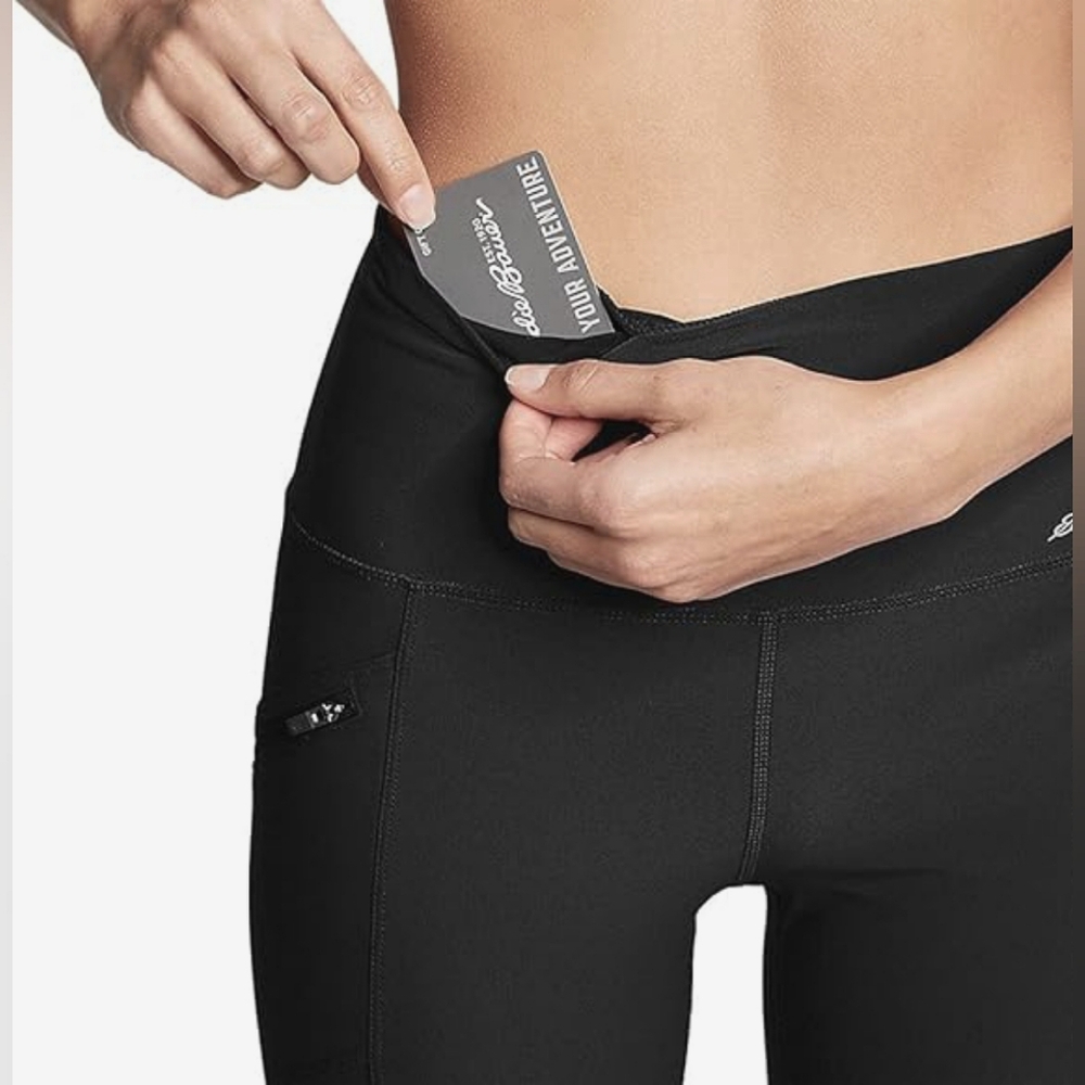 Eddie Bauer Woman's Trail Hiking Leggings - Picture 4 of 12